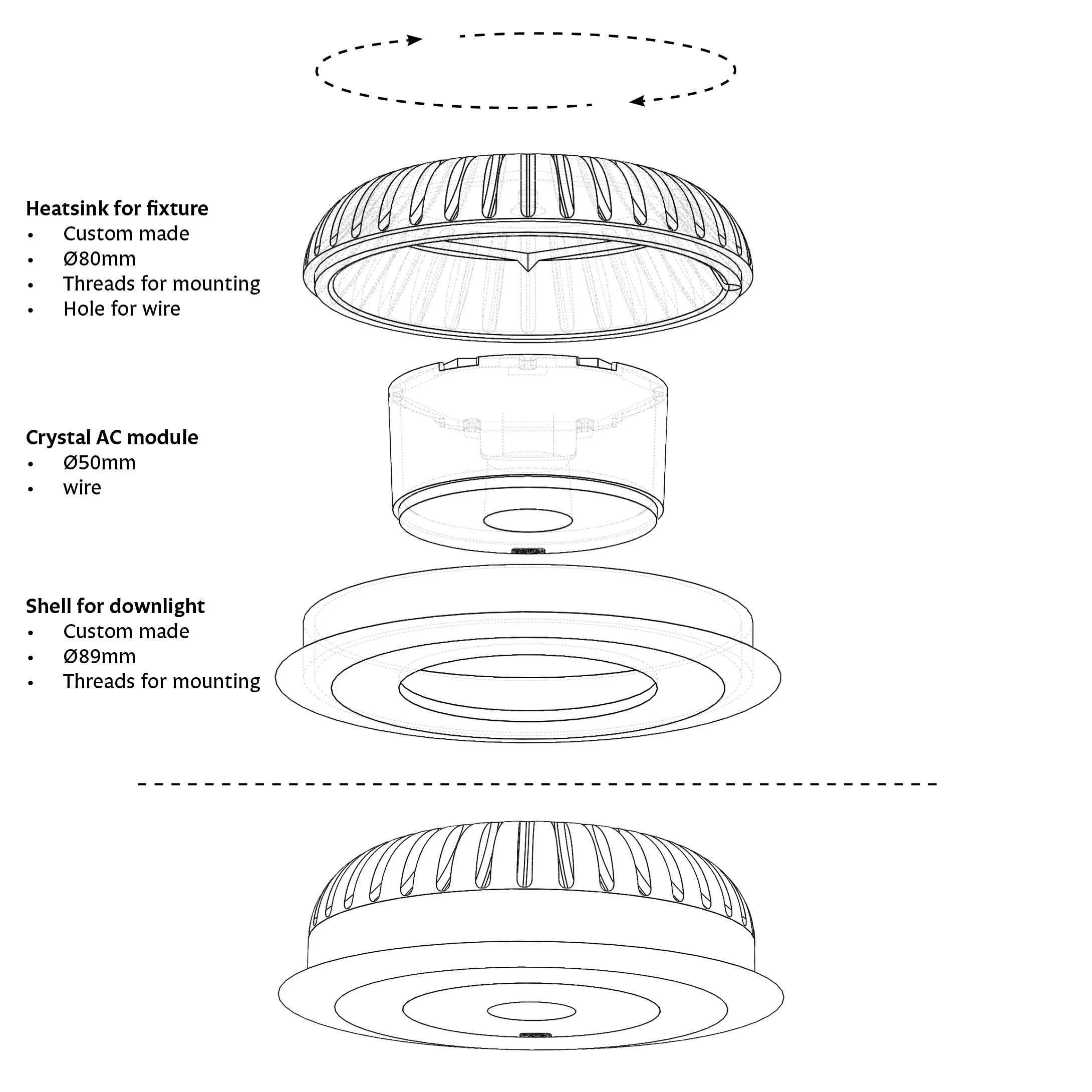 Crystal-mounting-thread